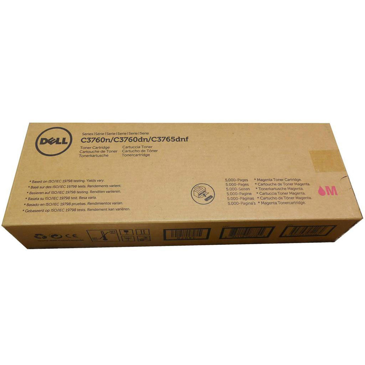 

Dell 8JHXC Magenta Toner Cartridge