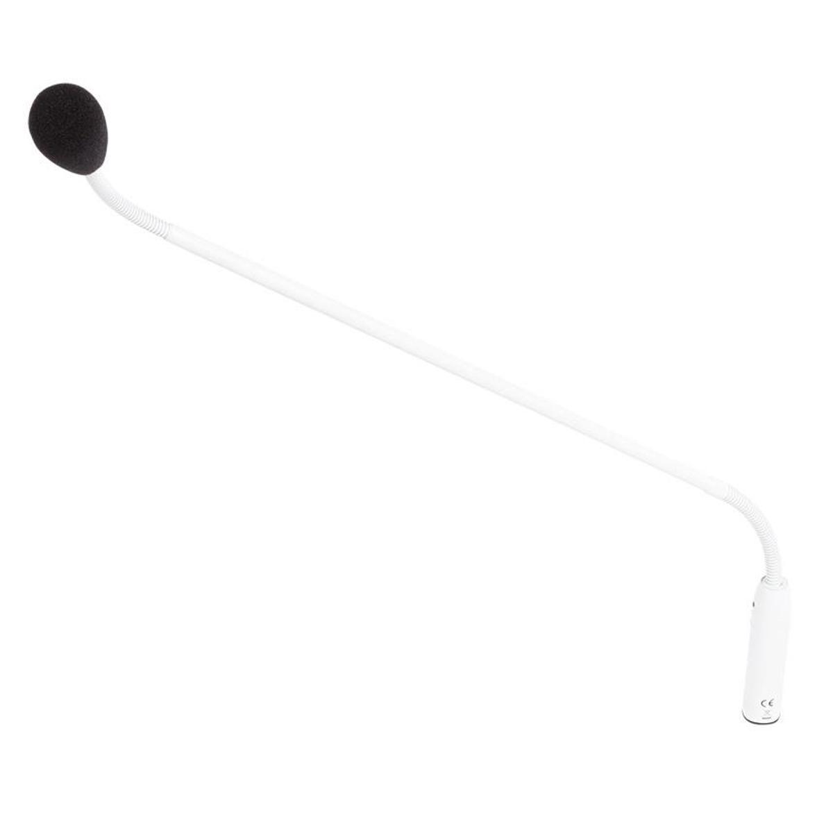 

Denon Pro DN-GNW Cardioid Condenser XLR Gooseneck Microphone, White