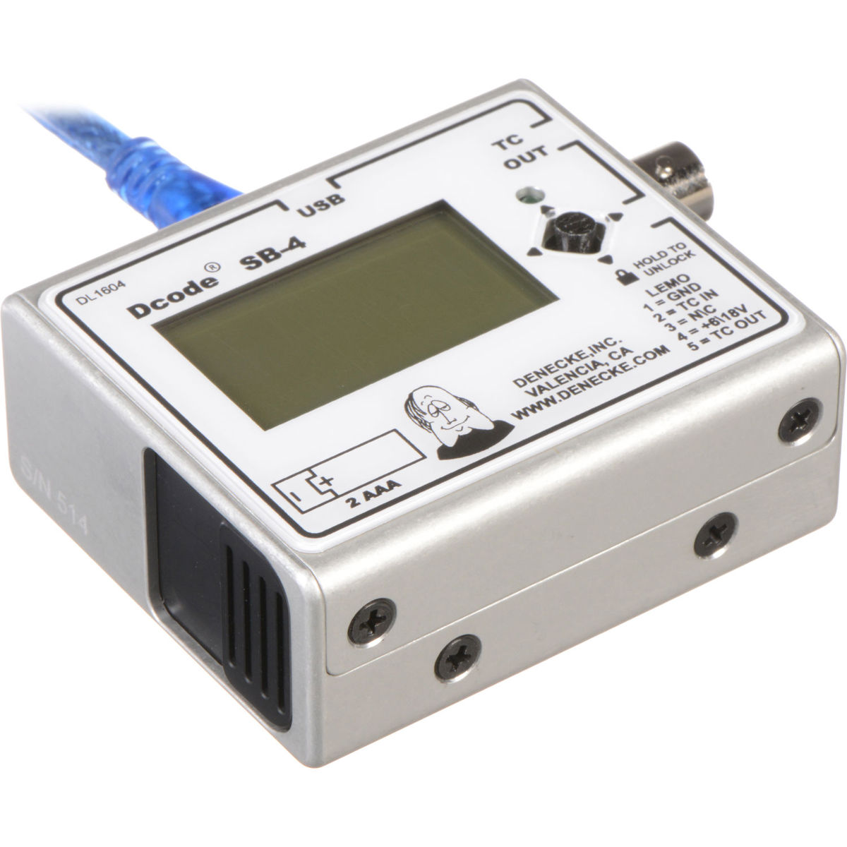 

Denecke Dcode SB-4 Syncbox Time Code Generator
