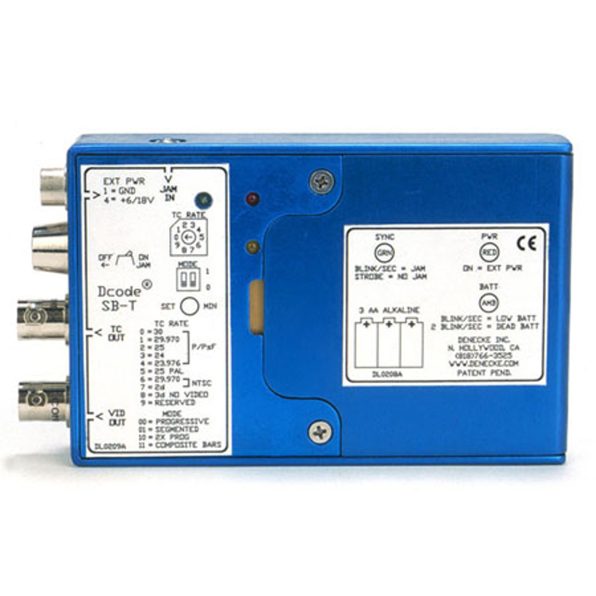 

Denecke SB-T Time Code Tri-Level Box