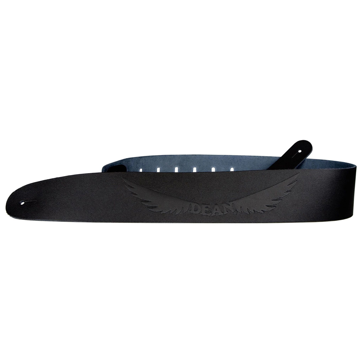 

Dean Guitars Dean 2.5" Leather Guitar Strap with Engraved Dean Wings Logo