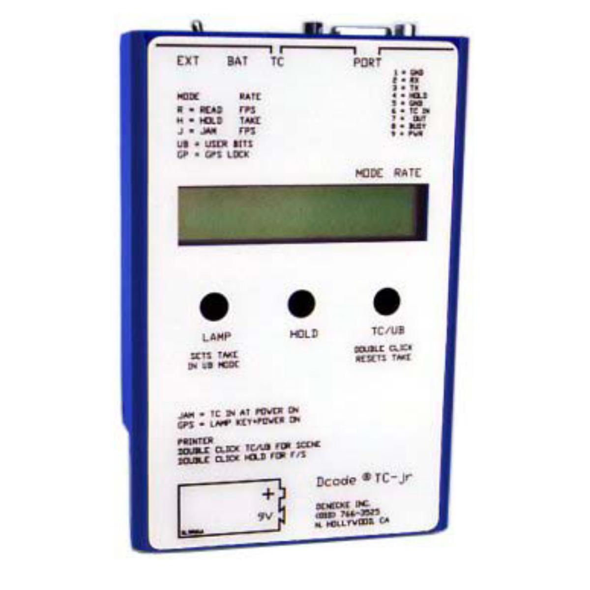 

Denecke Time Code Reader and Logger, Battery Powered