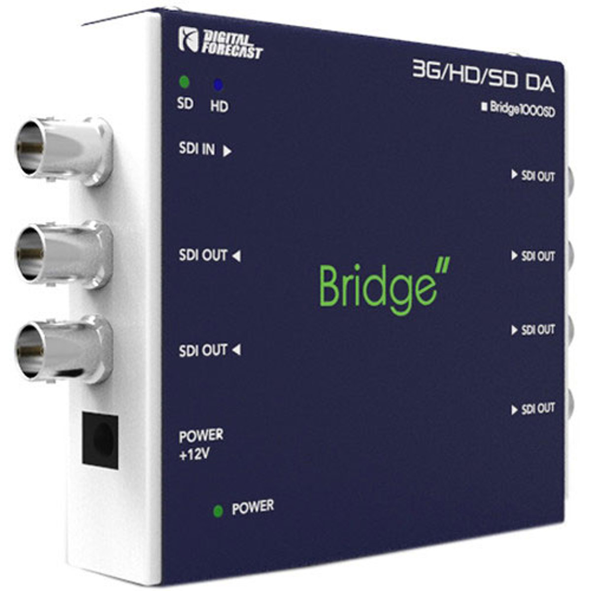 

Digital Forecast Bridge Mini 3G/HD/SD-SDI & ASI 1x6 Distribution Amplifier