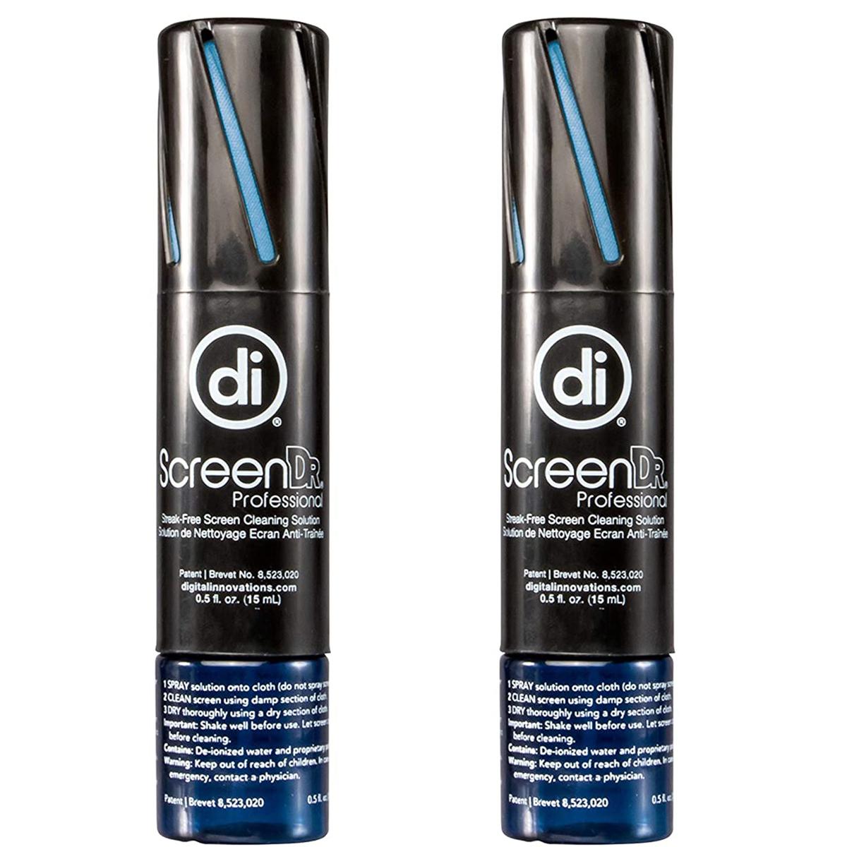 

Digital Innovations 2 Pack ScreenDr Pro .5oz Electronics Screen Cleaning Kit,