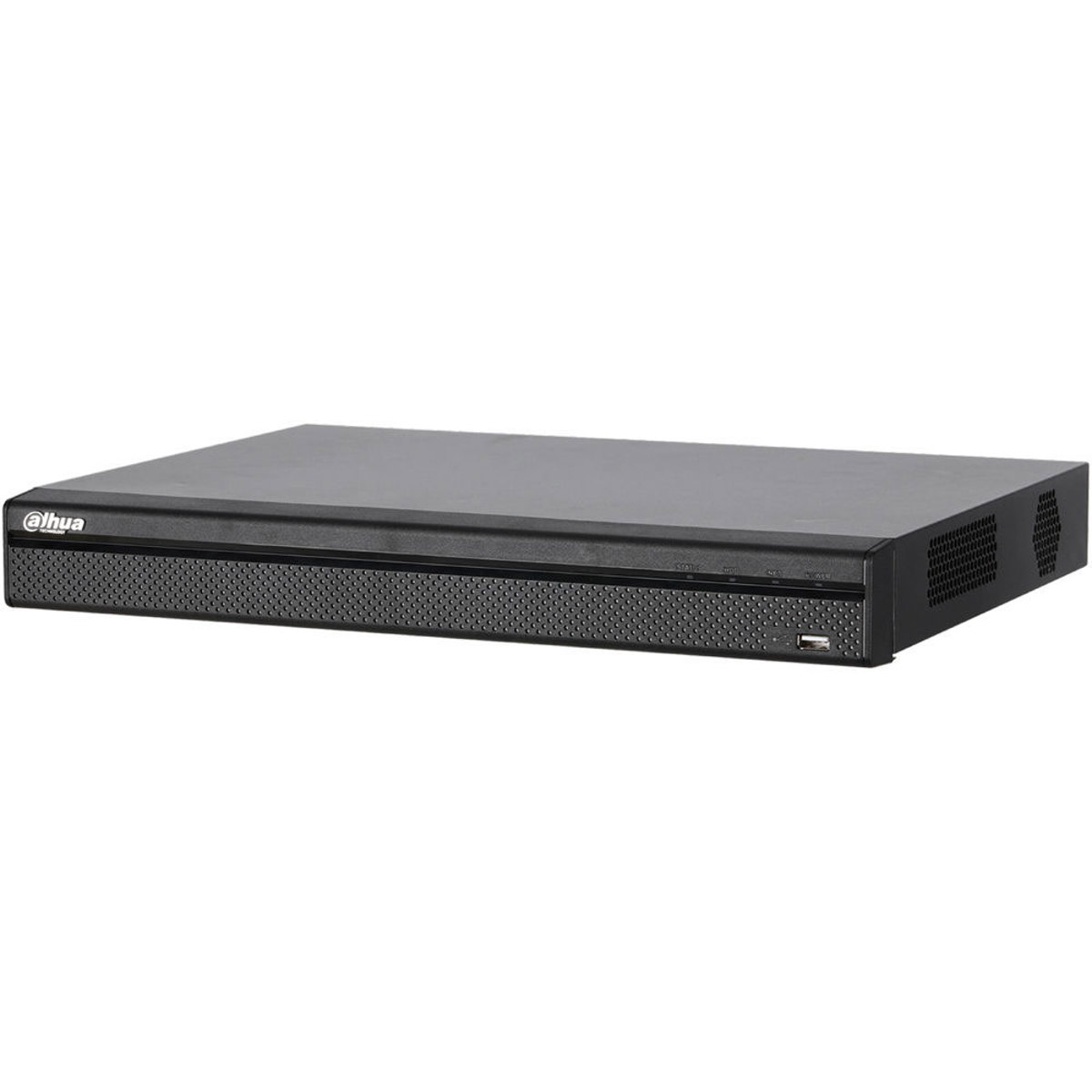 

Dahua N52B3P Pro Series 16-Channel 4K 1U 12MP 16 PoE H.265 2 SATA NVR, 2TB HDD