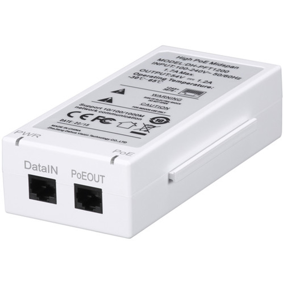 

Dahua PFT1200 60W High PoE Midspan