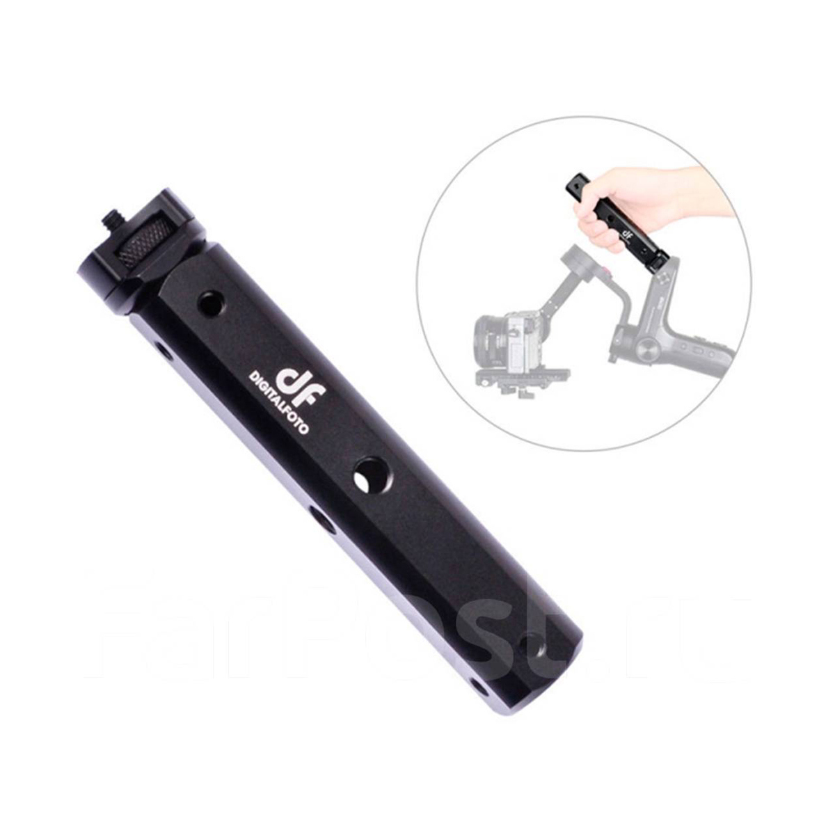 

DigitalFoto Solution Limited Aluminum Handle Grip for Zhiyun Weebill/Crane 3 Lab