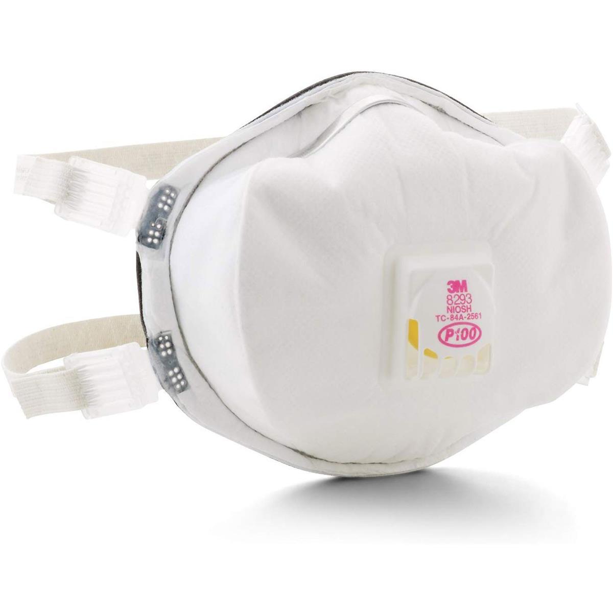 Image of DiVal 3M Particulate Respirator P100 with Valve