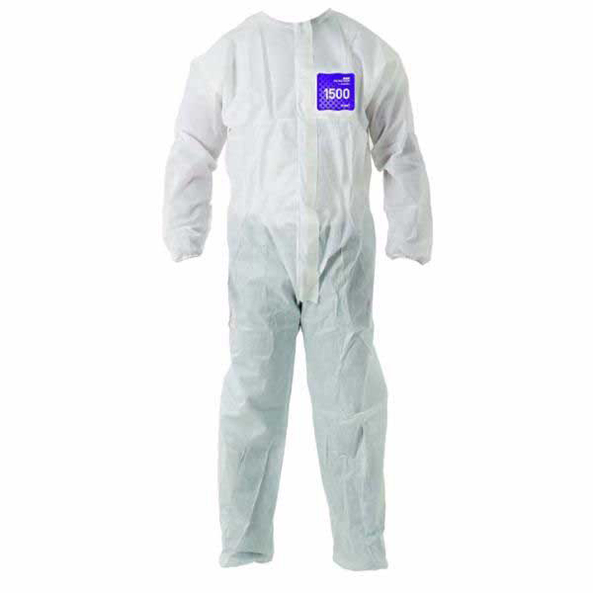 

DiVal Microchem 1500 Coverall with Hood and Boots, Medium, 25/Case, White