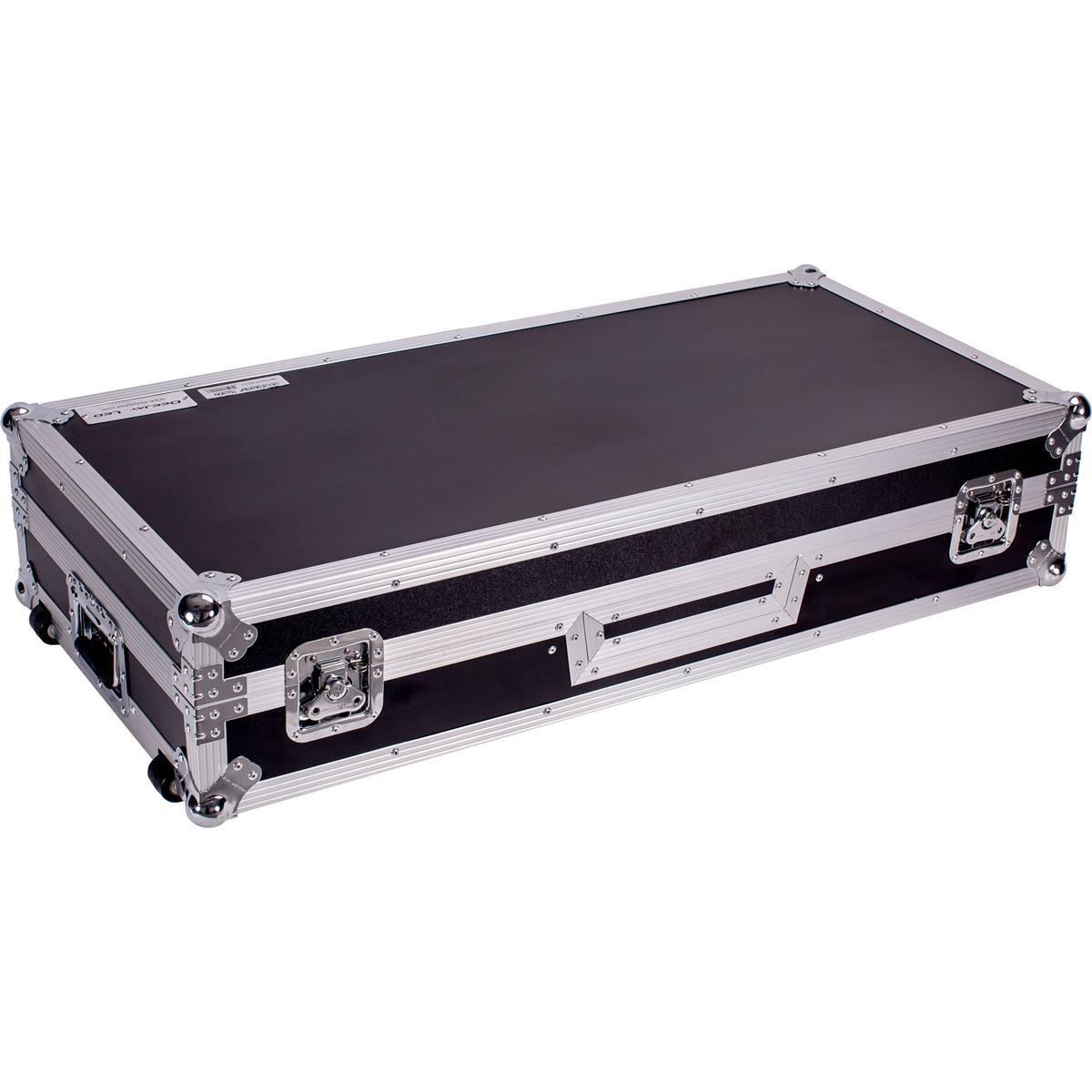 Image of Deejay LED DJ Coffin Case for 2TT Plus One Rane Sixty-One Serato with Wheels