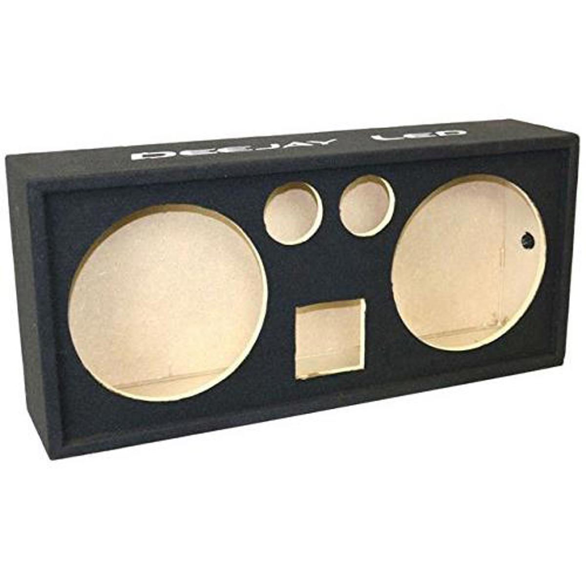 

Deejay LED Chuchera Empty Box for 2x 12" Woofer, 2x Tweeter and 1x Horn