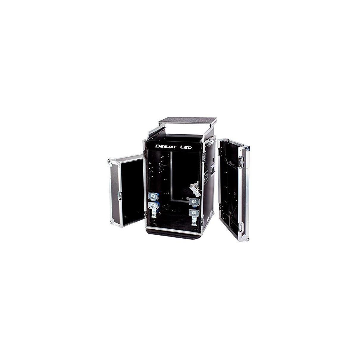 

Deejay LED 11U Space Universal Slant Mixer Rack / 16U Space Vertical Rack System