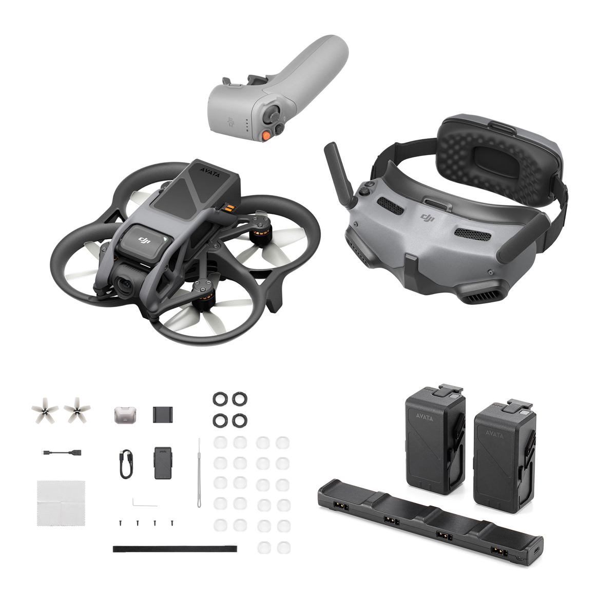 

DJI Avata Drone Explorer Combo with Goggles Integra, Fly More Kit