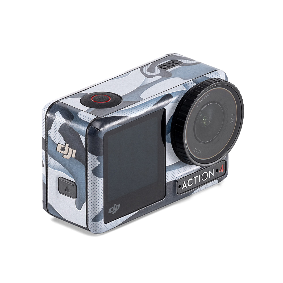 Photos - Action Cameras Accessory DJI Protective Decal for Osmo Action 3/4 Cameras, Blue Camo CP.OS.00000335.01 