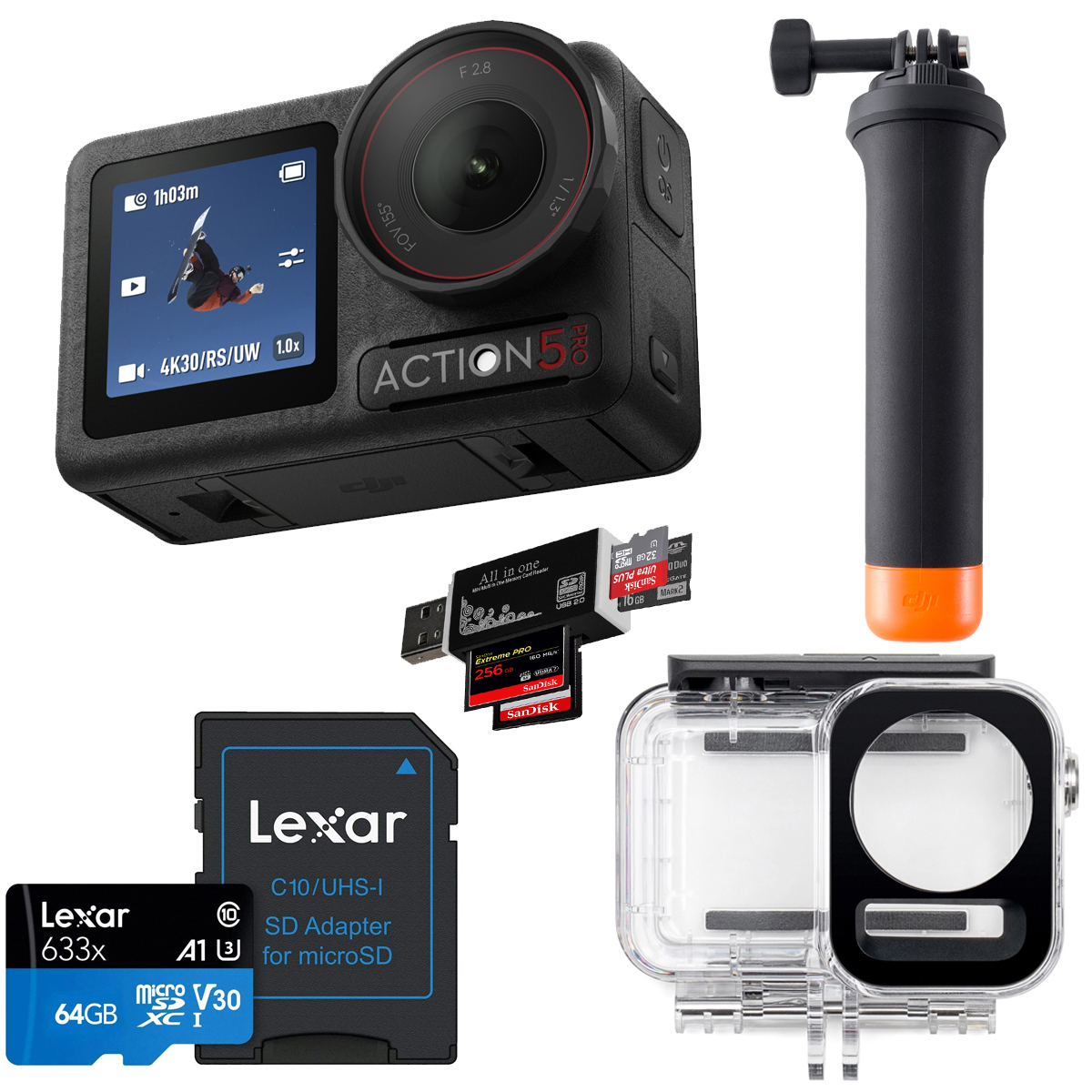 

DJI Osmo Action 5 Pro Camera Diving Combo