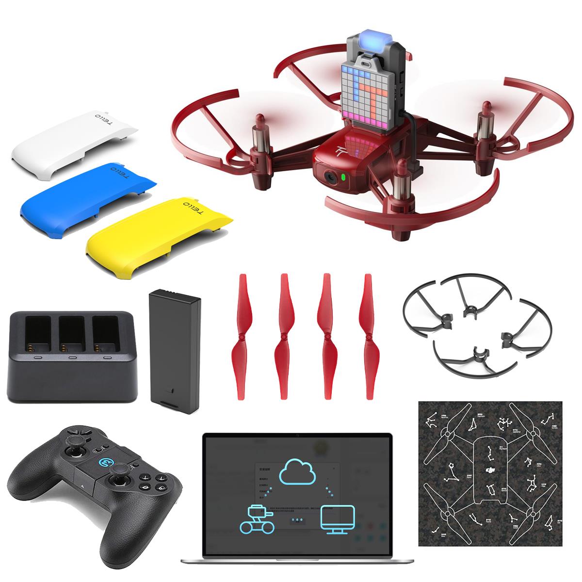 Image of DJI EDU DJI RoboMaster Tello Talent Drone Complete Kit