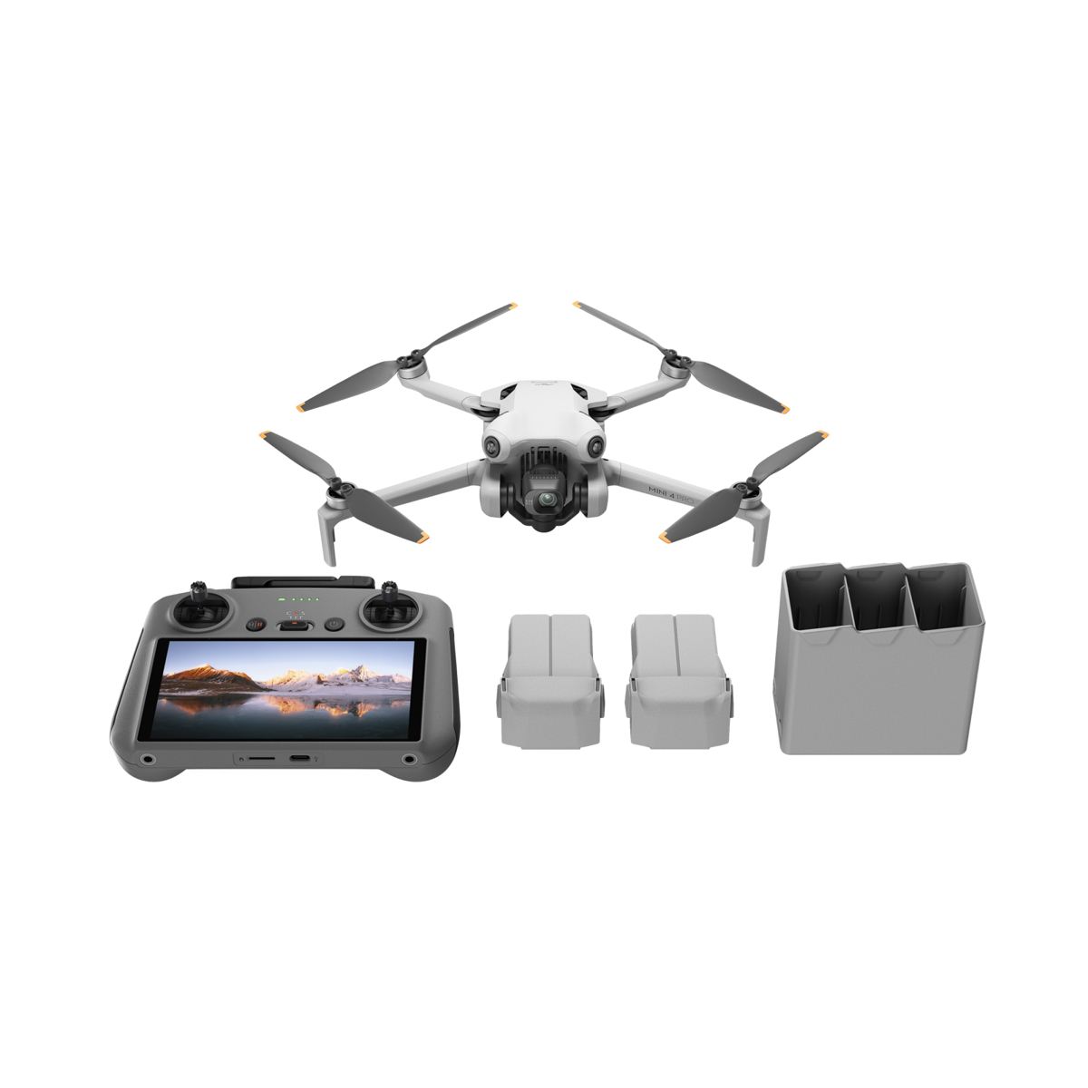 Photos - Drone DJI Mini 4 Pro  Fly More Combo Plus With High Capacity Batteries CP.M 