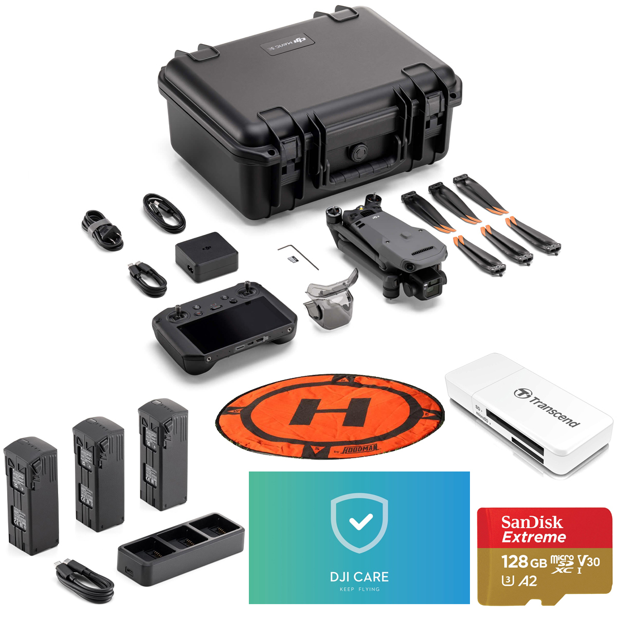

DJI Mavic 3 Enterprise Drone Public Safety Bundle with Care Basic 2-Year Plan