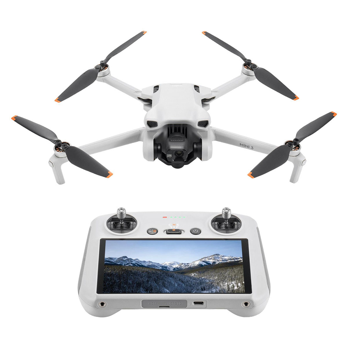 Image of DJI Mini 3 Drone with RC Remote Controller