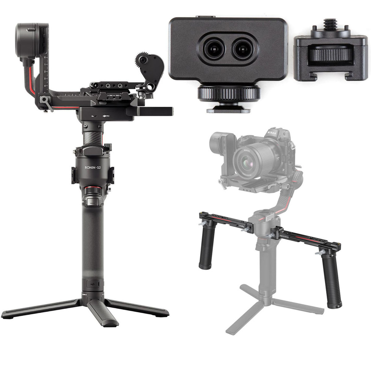 

DJI RS 2 Gimbal Stabilizer Pro Combo with 3D Focus System