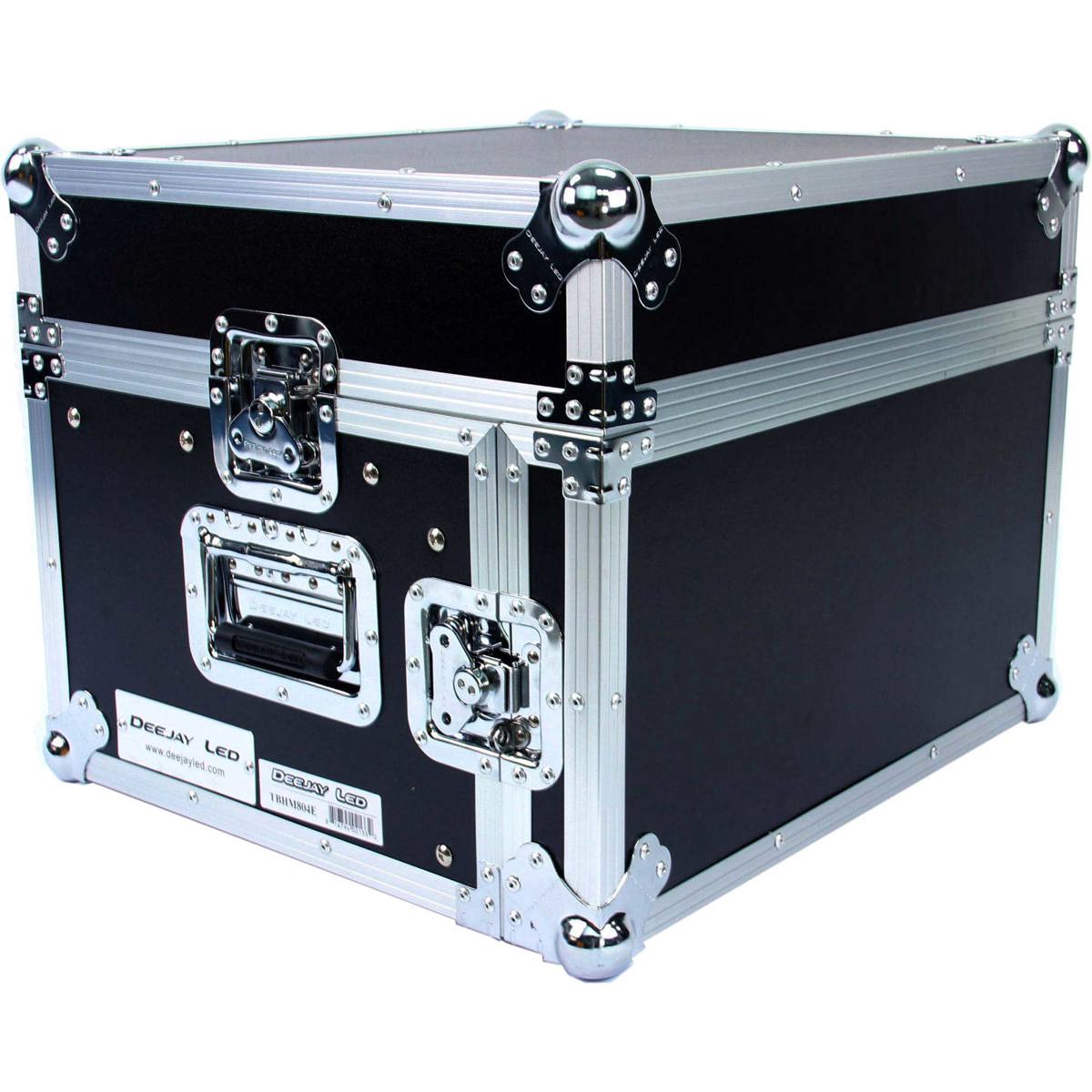

Deejay LED Fly Drive Case 8U Space Slant Mixer Rack / 4U Vertical Rack System