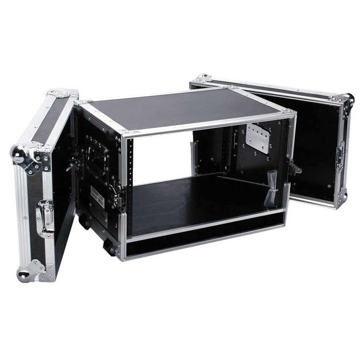 

Deejay LED 6U Space Effect Case - 14" Body Depth with Pull-out Handle & Wheels