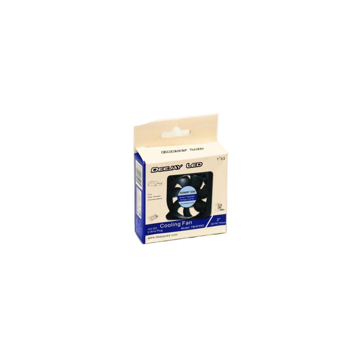 

Deejay LED 2" 12V Car Amplifier Cooling Fan