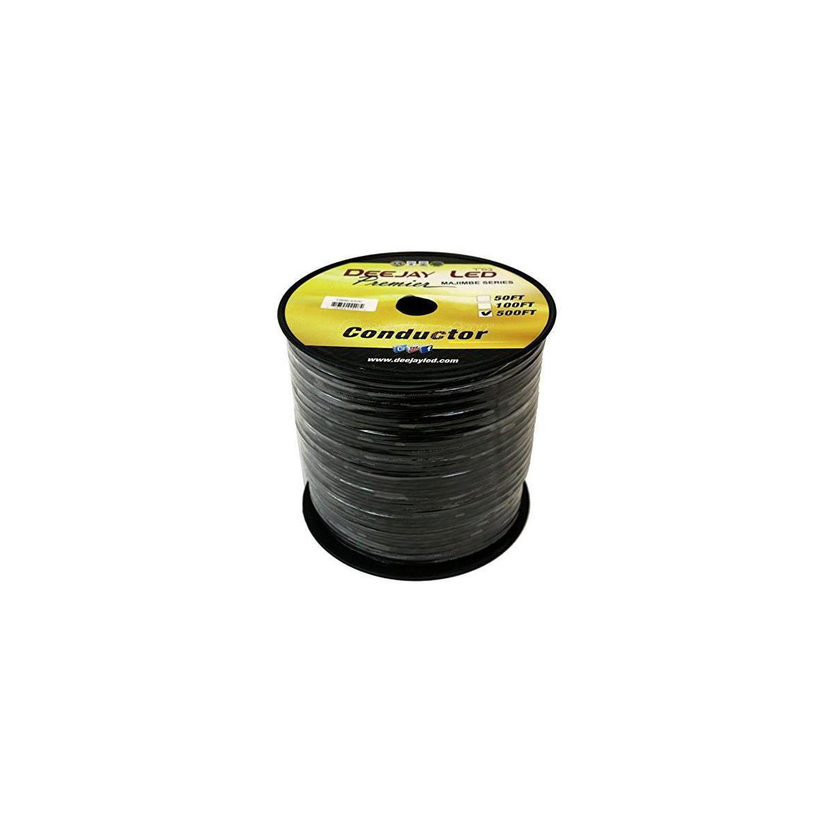 Image of Deejay LED 500' Raw Twisted Pair RCA Signal Cable