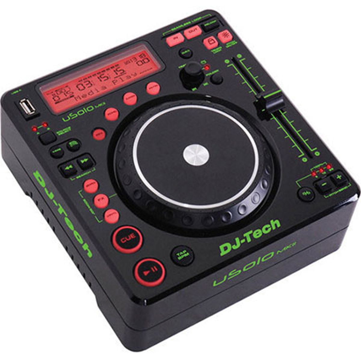 

DJ Tech U Solo MKII Digital Music Controller for USB 2.0/1.1/1.0 Audio Devices
