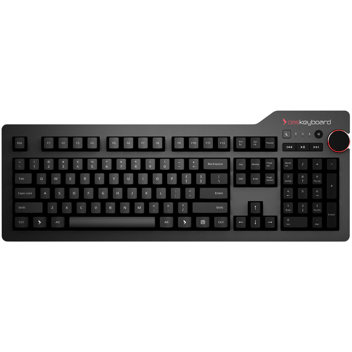 

Das Keyboard 4 root Clicky Mechanical Wired Keyboard, Cherry MX Blue