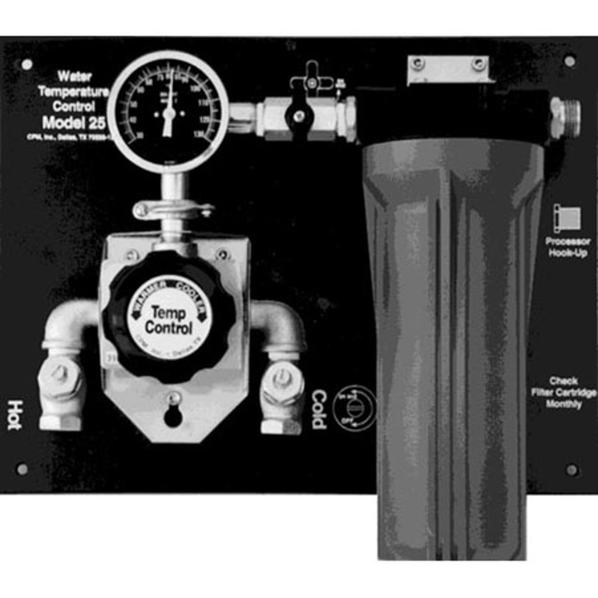 

Delta Model 25 Automatic Adjust Water Temperature Control Pane