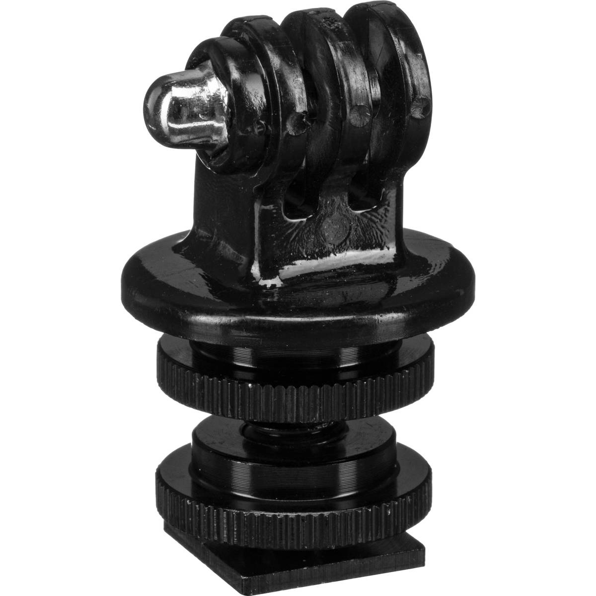 

DLC Tripod Mount to Standard Accessory Shoe Foot Adapter for GoPro Camera