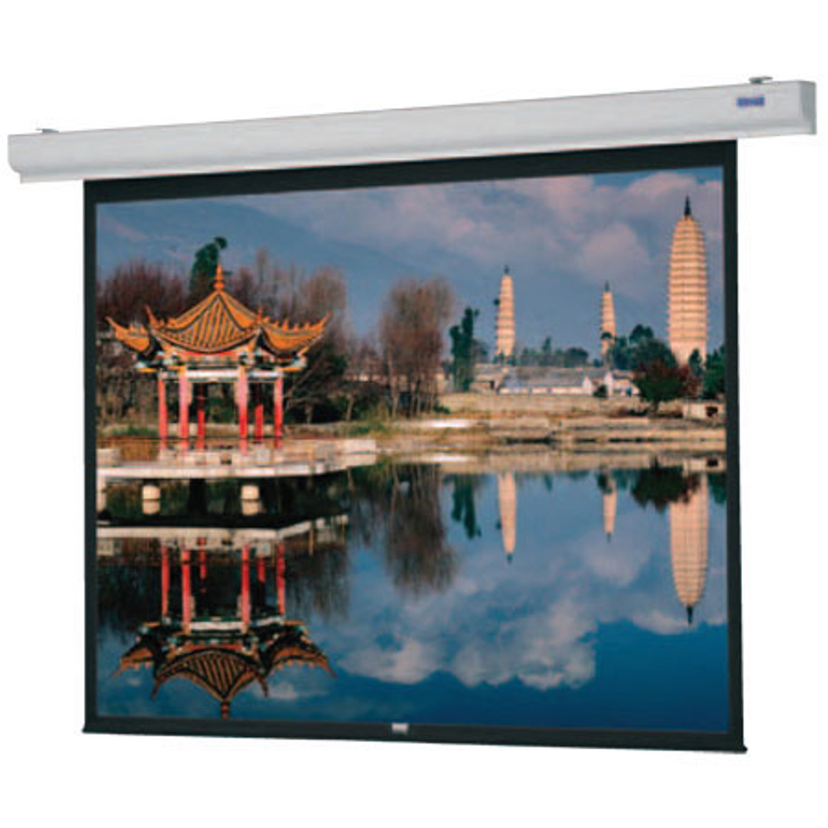 Da-Lite Desgnr Electrol Video Format Electric 50x67", Matte White -  89738