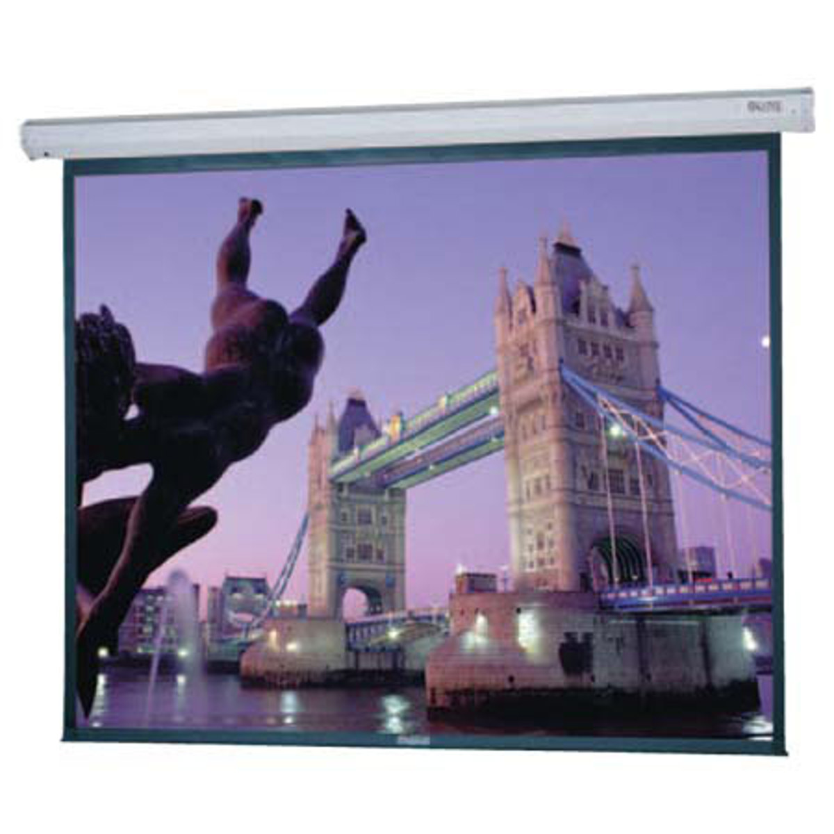 Da-Lite Cosmpltn Electrol Video Format Electric 123x164", Matte White -  96388