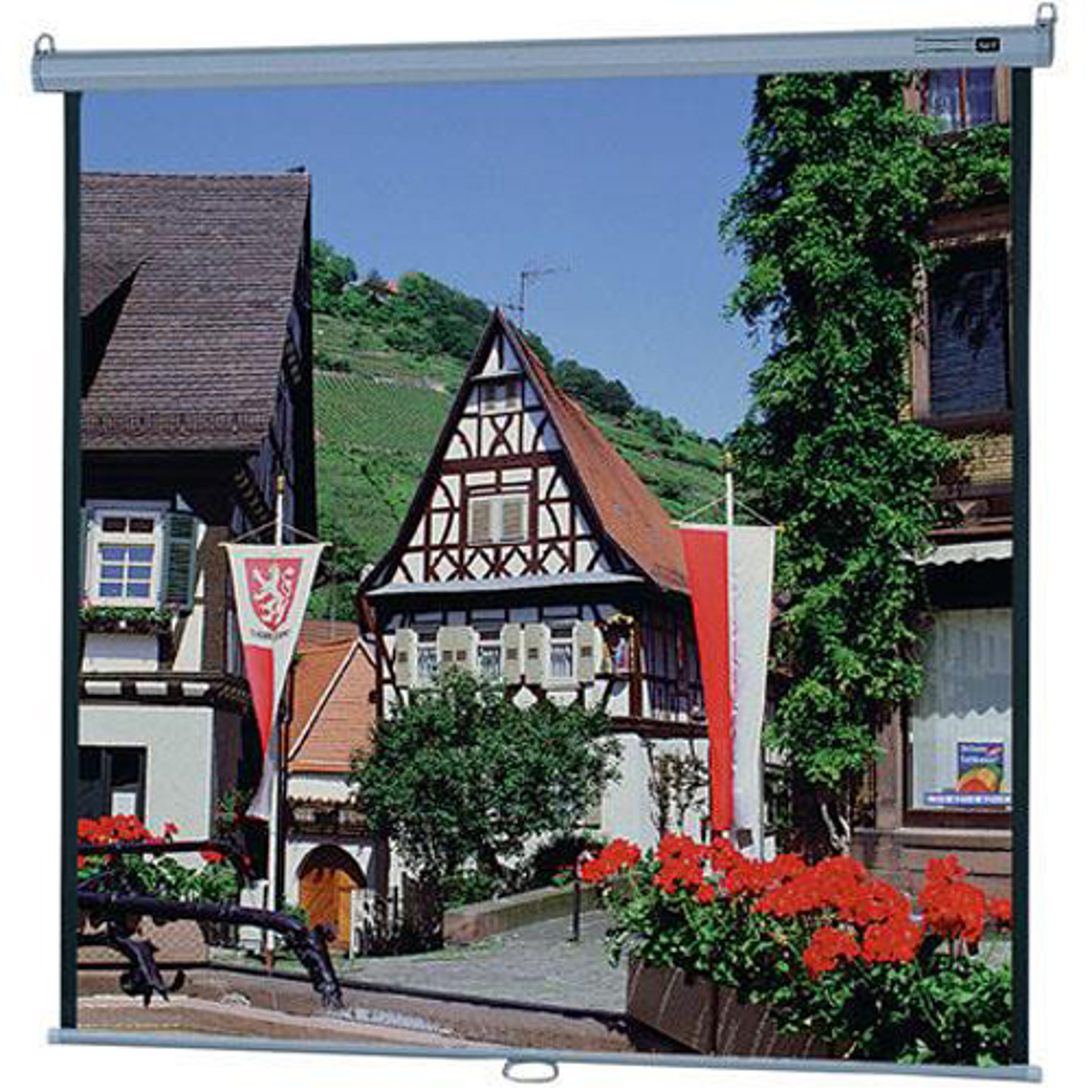 

Da-Lite 74644 Model B Manual Wall Screen, 43x57in, 72in