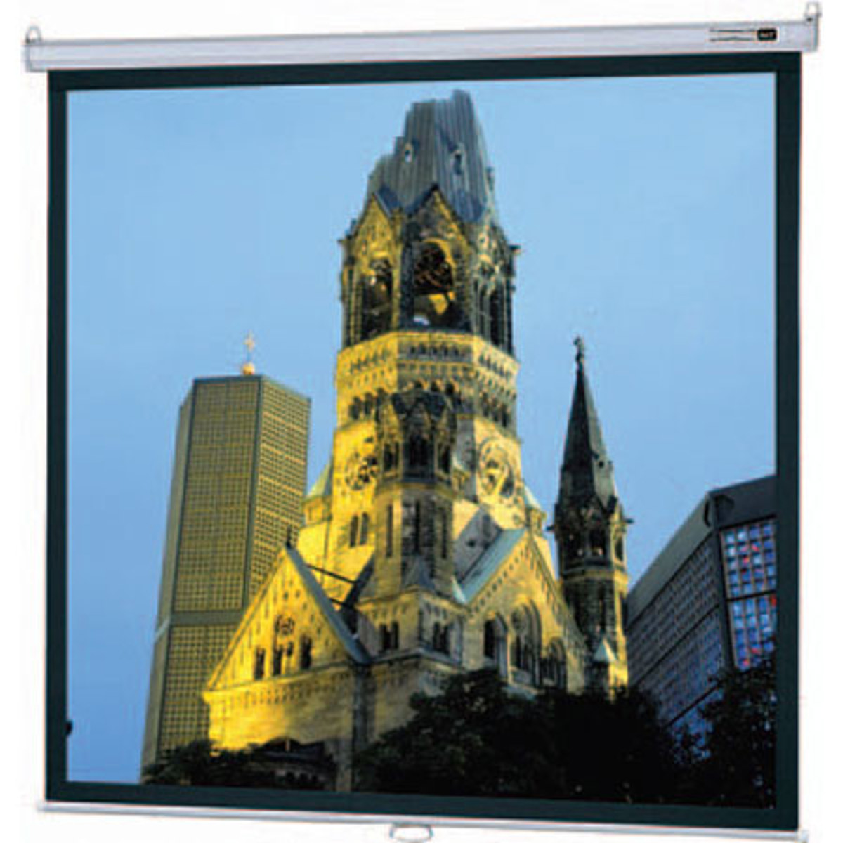 

Da-Lite 92735 Model B Manual Screen CSR, 96x96in, 136in