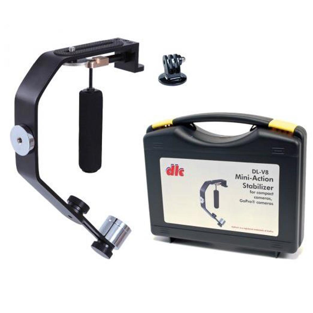 

DLC Video Stabilizer for GoPro, Smartphones and Mirrorless Cameras