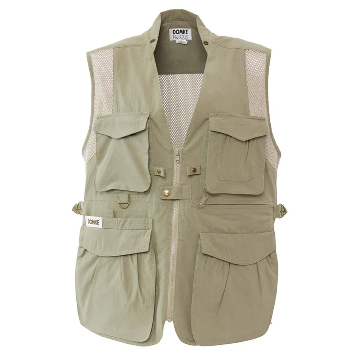 Domke PhoTOGS Vest, Small, Khaki -  VEST-SAND-SM
