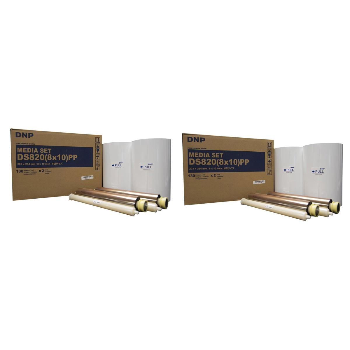 

DNP Premium Media for DS820A, 130 Prints Per Roll, 4 Rolls (520 Total Prints)