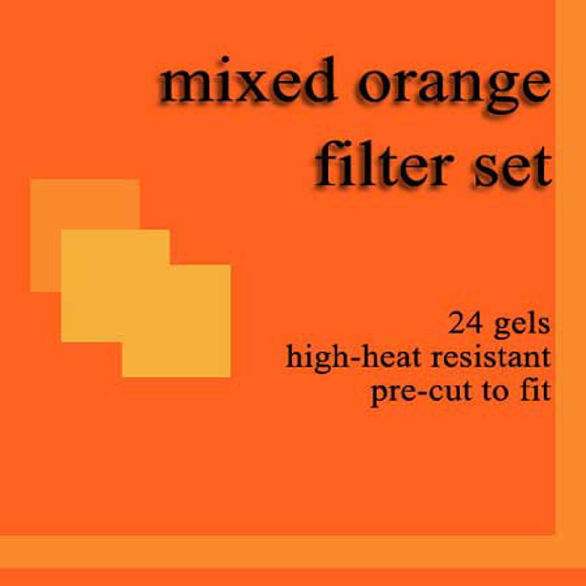 

Dedolight Mixed Orange Filters Set for DBD8 Barndoor