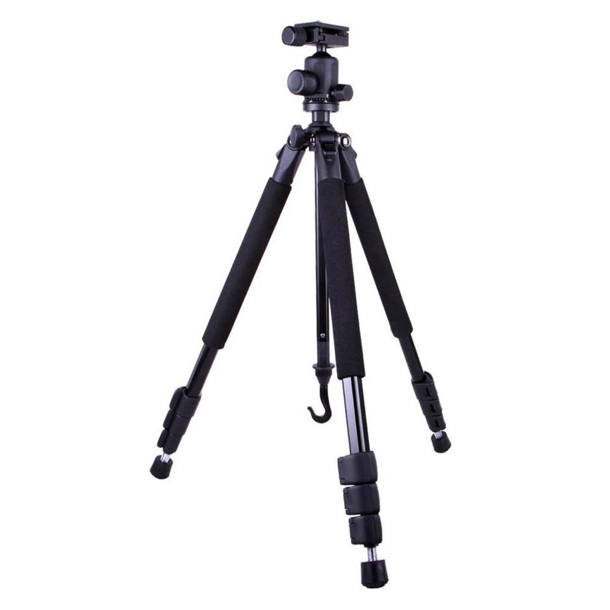 

Dolica 60" 4-section Aluminum Tripod with BallHead -Black & BallHead -Black