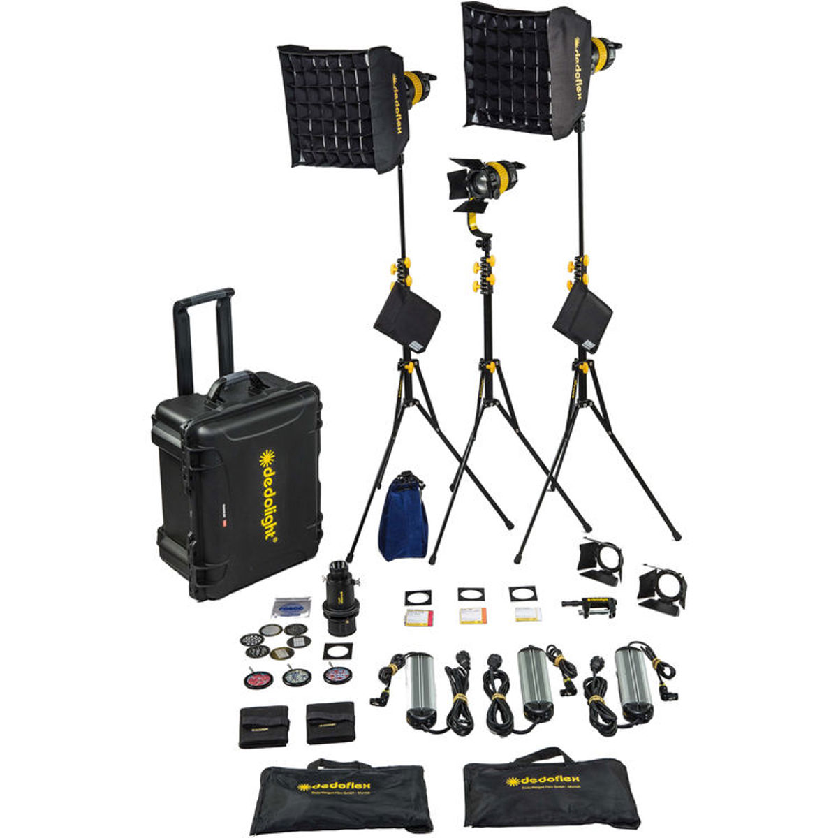 

Dedolight LED hard case lighting kit