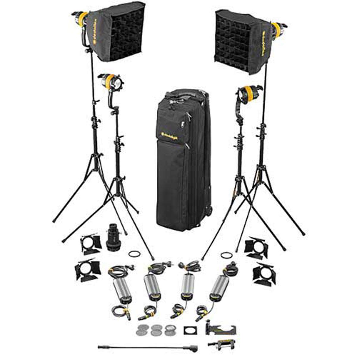 

Dedolight Bi-Color LED 4-Light Basic Kit (AC Operation)
