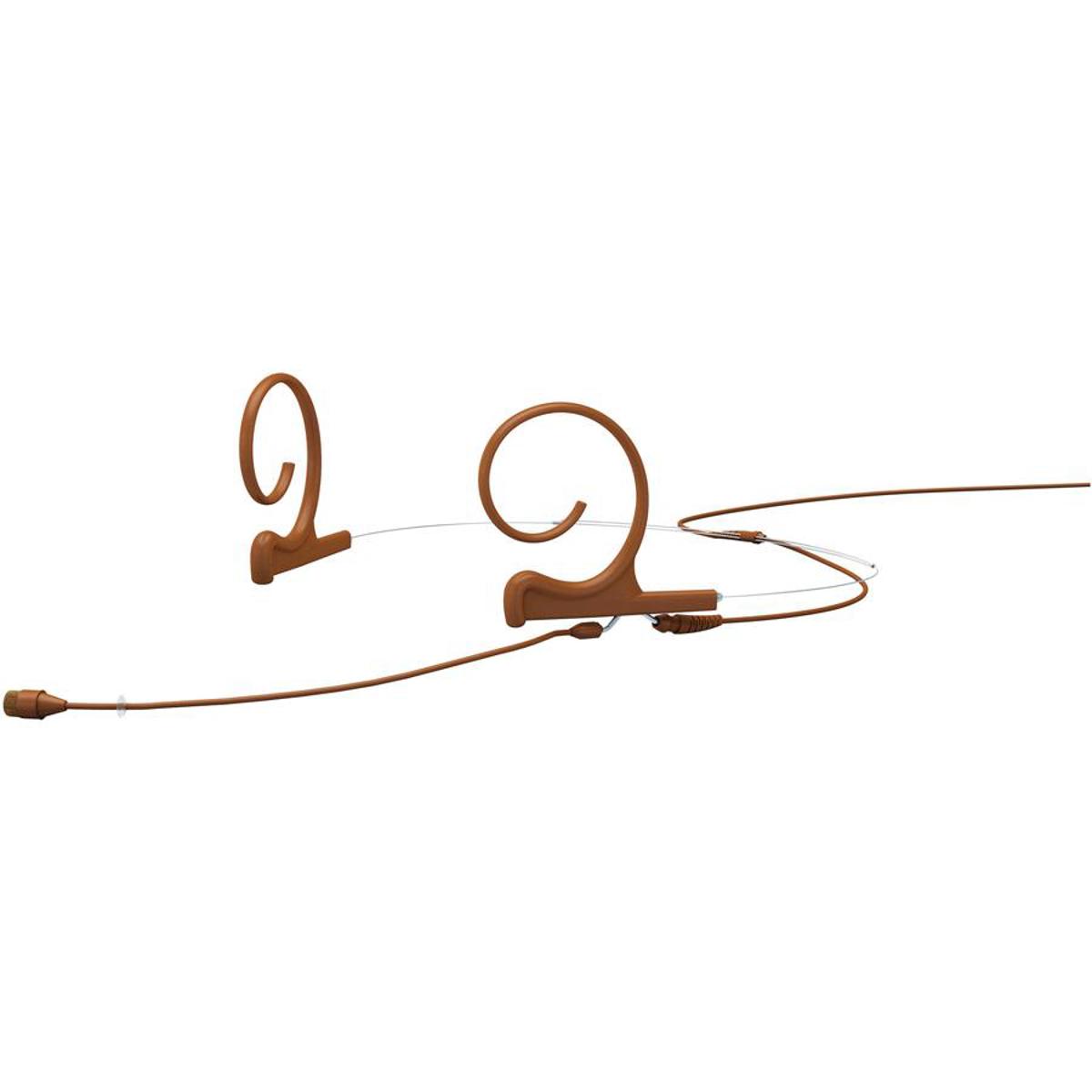

DPA Microphones d:fine FIO66C03-M2 Dual-Ear Omnidirectional Headset Mic, Brown