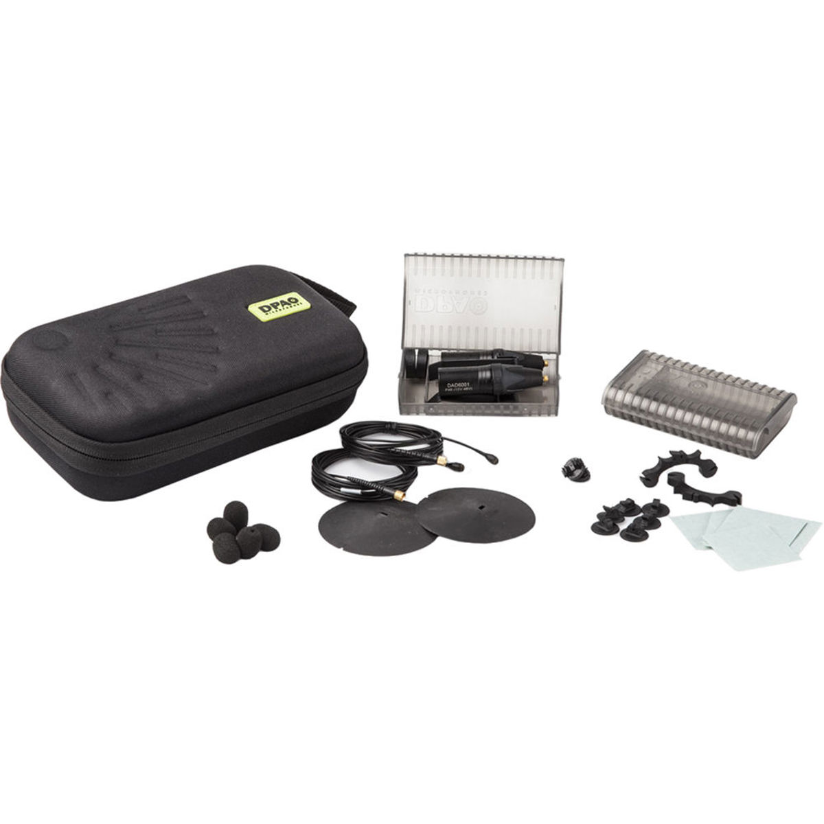 

DPA Microphones 2x d:screet CORE 4061 Mic Kit, 2x DAD6001-BC XLR Adapter, Black
