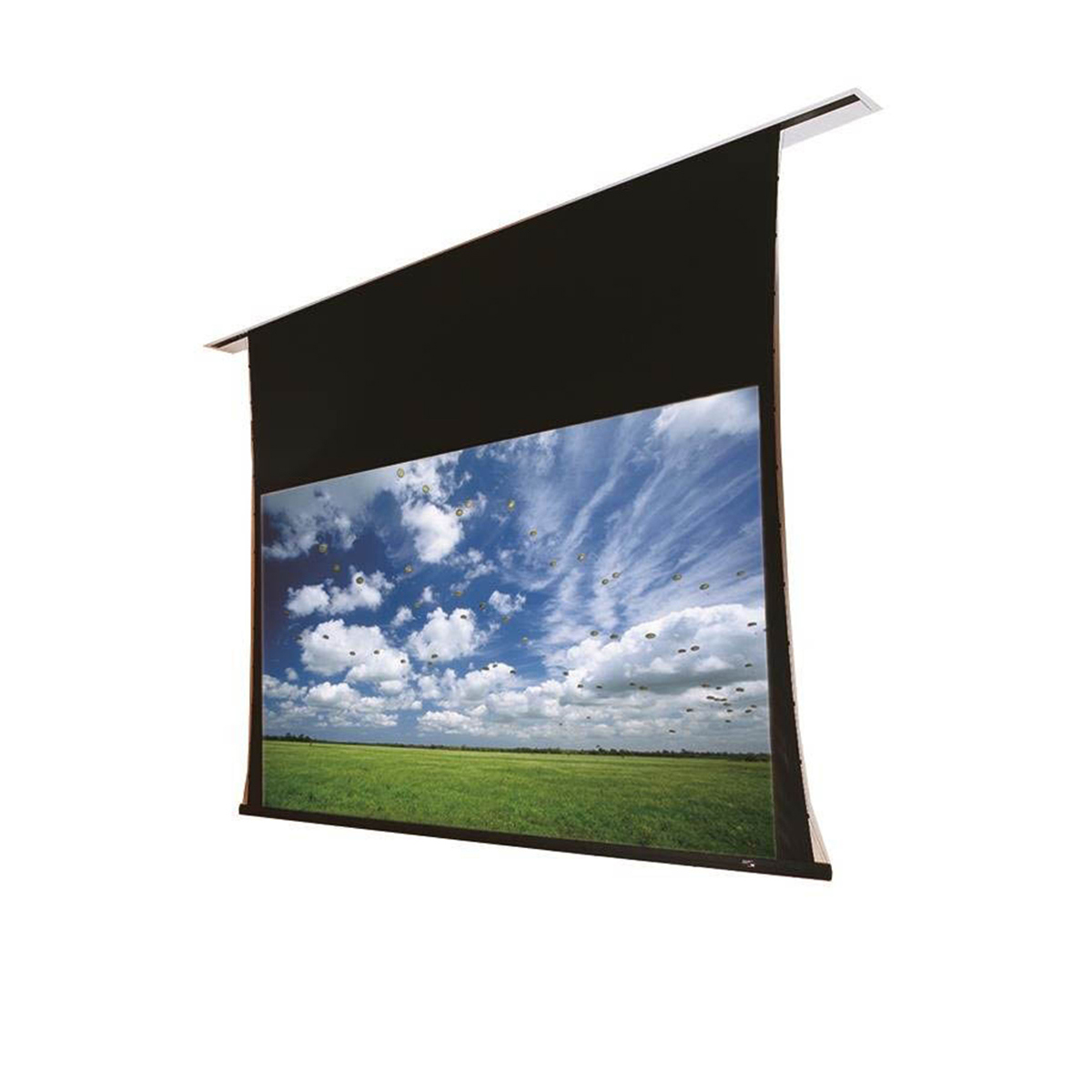 

Draper Access V 161" HDTV Electric Ceiling Projection Screen w/Controller, White