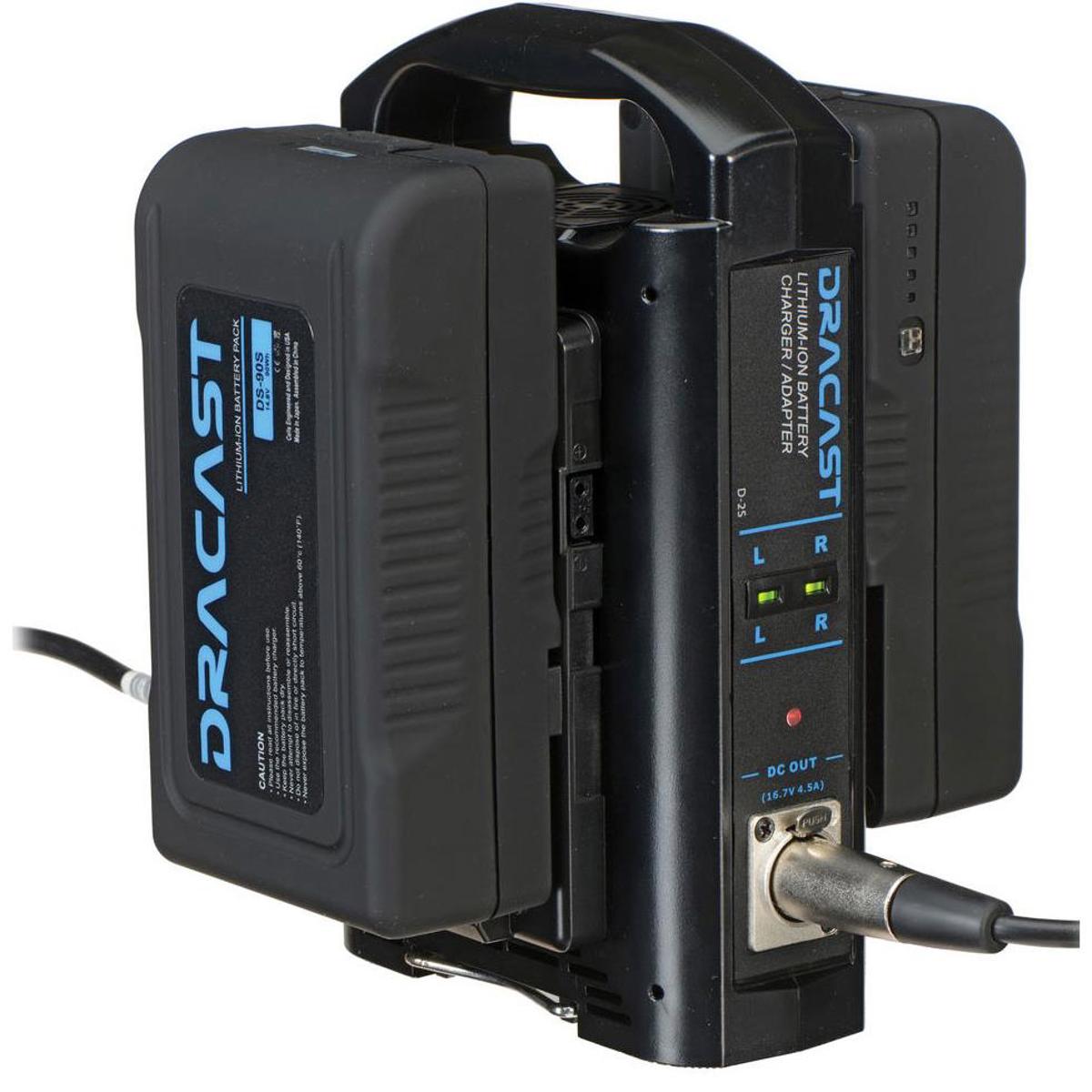 

Dracast 2x 90Wh V-Mount Battery and Dual Charger Kit