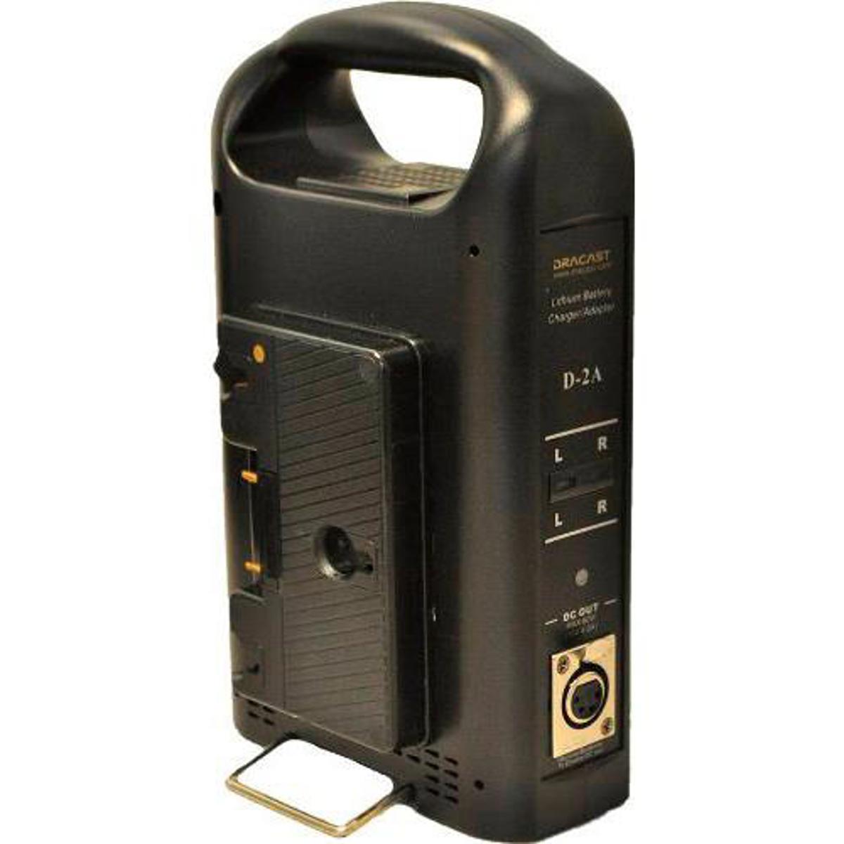 Image of Dracast CH-2A Dual Battery Charger for Anton Bauer Gold Mount Batteries