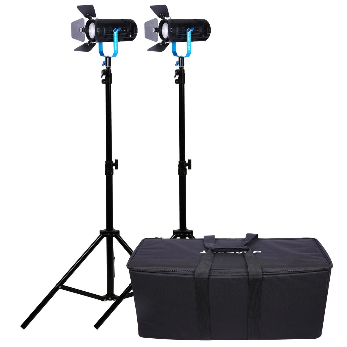 

Dracast Fresnel BoltRay Plus 600 60W LED Daylight 2-Light Kit