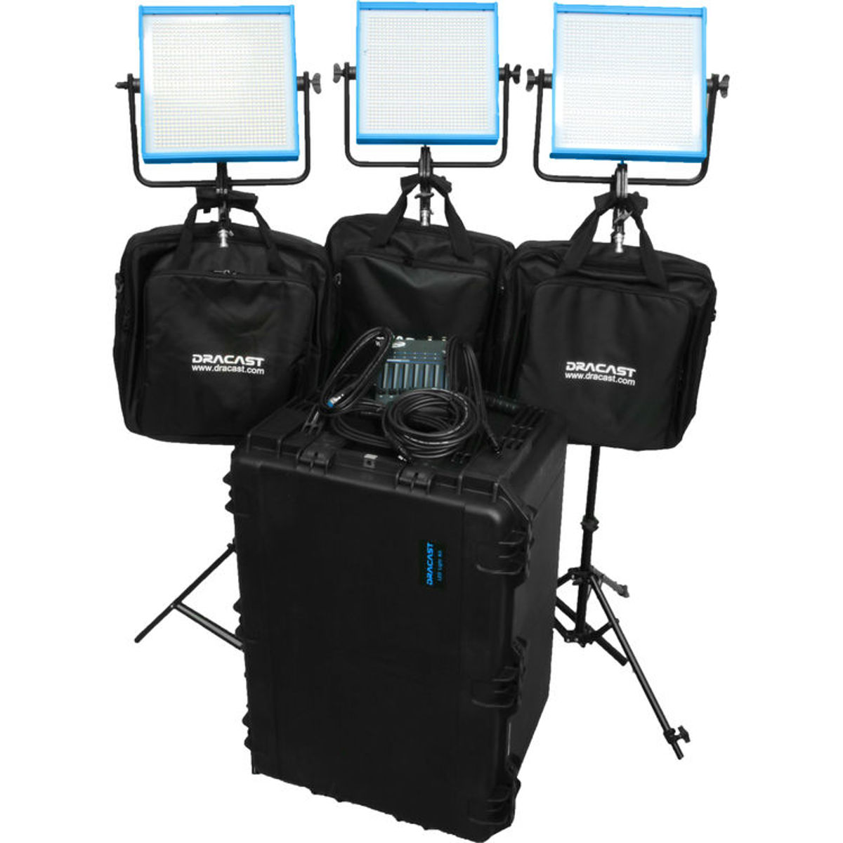 

Dracast Newsroom Plus Series Tungsten 3-Light Kit